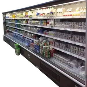 Fruit Vegetable Chiller Price Supermarket Shelves Refrigerator