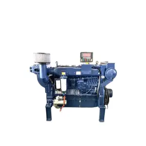 6-Cylinder Marine Engine with Gearbox Transmission Ranging From 100HP to 400HP