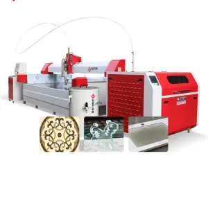 CNC Sawjet 5 Axis Stone Bridge Saw Stone Cuttimg Machine Water Jet Marble Cutter Machine