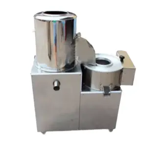 100kg Commercial Potato Peeling Cutting Machine French Fries Cutter Potato Chips Slicer