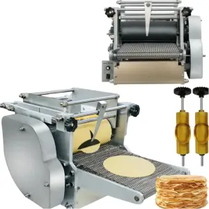 Wholesale Automatic Pita Bread Flour Tortilla Taco Roti Chapati Making Machine Chapatti Press Sheet Machine Electric