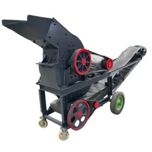 Mobile Diesel Hammer Crusher Coal/ Marble/ Bauxite Hammer Crusher