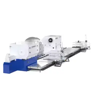 Heavy Duty Lathe Machine with Advanced Control System and High Accuracy