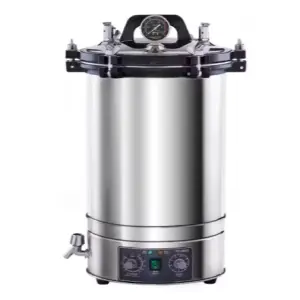 Portable 18 24 30 Liter Autoclave Machine Steam Sterilizer for Medical & Veterinary Instrument Disinfection