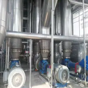 Vacuum Forced Circulation Automatic MVR Crystallizer for Waste Water Continuous Desalinization Evaporator