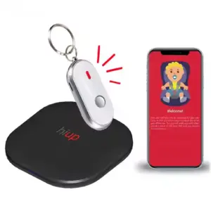 Hiup Smart Pad Key Chain App Car Baby Safety Sistema Anti Abandoning Meaning Device Child Pillow Car Seat