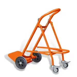 120kg 200kg Hospital Oxygen Bottle Cart Gas Cylinder Steel Hand Trolley Hand Truck