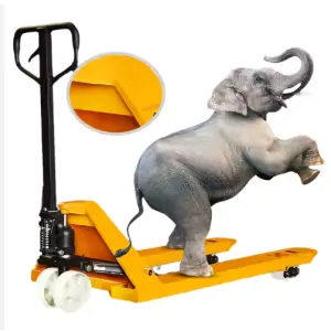 Higher Quality Rough Terrain Pallet Truck Manual Pallet Truck Fork Lift Hand Pallet Truck