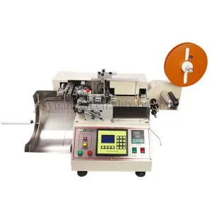 Stacking Mark Belt Tape Label Cutting Machine Cold  Knife /nylon Belt Strap Cutting Machine