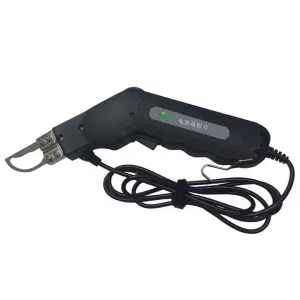 Belt Cutting Machine Automatic Cutter Ribbon Webbing Labels Foam Eps Electric  Knife