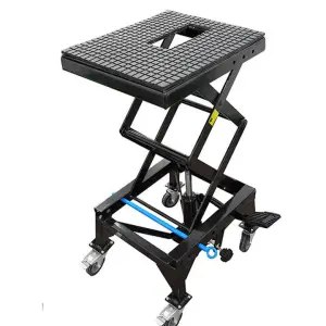 350lbs Heavy Duty Dirt Bike Motorbike Scissor Lift Stand ATV Lift Table Hydraulic Motorcycle Lift With CE