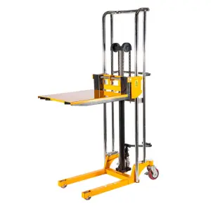 Wankailun 400 kg Manual Pallet Lifter Stacker Hydraulic Trolley Lift Tables