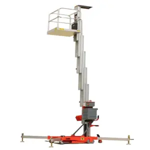 4m 6m 8m 12m 16m 200 kg Single Double Mast Hydraulic Electric Work Platform Lift Equipment