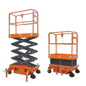 Small Scissor Lift 6m Mini Scissor Lift 300kg Aerial Work Platform Scissor Platform Portable Lift Table