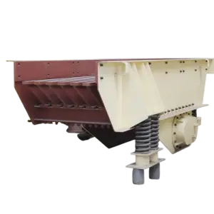 Automated Vibratory Feed Conveyor Systems Cement's Vibrating Feeders Industrial Mining Feeder