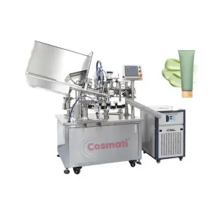 Automatic Cream Eye Gel Facial Concealer Plastic Soft Tube Filling and Sealing Machine