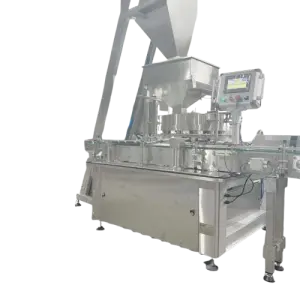 1000cans/h Caviar Canned Filling and Sealing Machine Caviar Tin Can Production Line