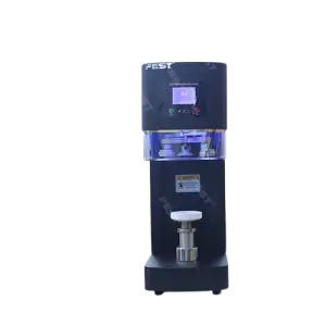 FEST Automatic Pop Can Sealing Machine Beer Tin Can Sealer Soda Drinks Plastic Cup Aluminum Lid Sealing Machine