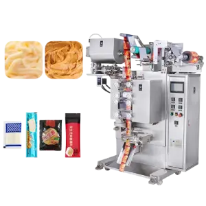 CE Automatic High Speed 4 Side Seal Sachet Pouch Tomato Sauce Ketchup Packing Machine Filling Machine Liquid 10-100g Packaging