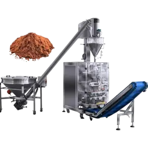 JCL 10-5000g Pillow Bag Sealing Bag Coco Powder Corn Flour Weighing Filling Machine With Heat Sealer