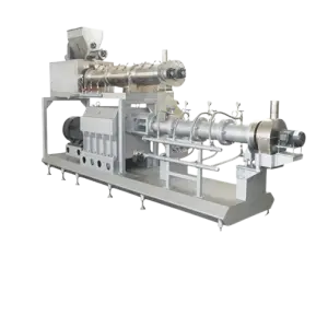 Automatic Large Capacity Sturgeon Tilapia Catfish Food Bulking Machine Aquatic Aquaculture Floating Feed Extruding Equipment