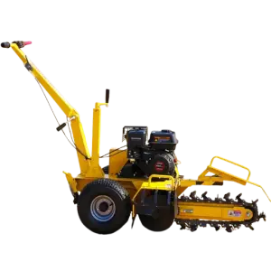 AUSTTER Loncin /Briggs&Stratton /Ducar 7hp EPA Gas Powered Foundation Hand Mini Trencher Digger Mini Trencher Machine