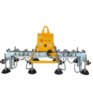 Electric Suction Cup Steel Lifting Equipment 500KG-3000KG Aluminum Sheet Metal Panel Sucker Vacuum Lifter for Laser Machine