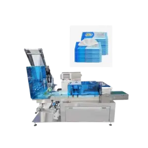 Disposable Wet Paper Cleaning Wiper Making and Packing Machine Fully Automatic Single Pack Baby Cotton Wet Wipe Making Machine