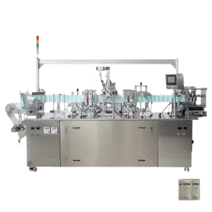 Four Side Sealing Wet Wipes Production Line Wet Wipe Making Machines