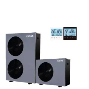 Storage R32 R290 Air to Water Heat Pump Water Heaters for Winter Home Split Air Conditioner House Heating System Micoe