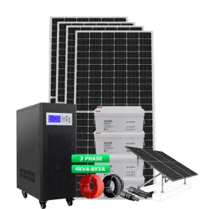 Pv Construction 12KW Solar System 10kwh for Car Charger Hybrid on Grid Solar System Used in Home Warehouse