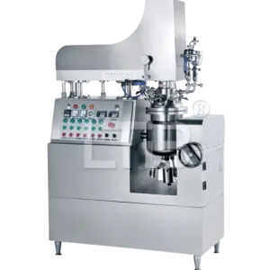 Paste Making Machine Toothpaste Production Equipment Vacuum Mixer Emulsifying Machine for Toothpaste