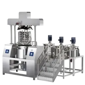 500L Cosmetic Making Machine Toothpaste Making Mixer Production Line Equipment