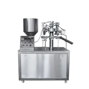 Automatic Sealing Gel Toothpaste Lotion Cosmetic Cream Soft Tube Filling Machine