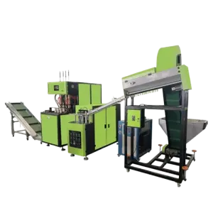 0.1-1.5L Shower Gel Body Lotion Semi Automatic Blow Bottle Molding Machine