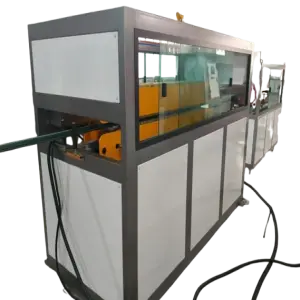 (250 Kg/h) (3) Fosita 20-150mm Plastic HDPE PE Three Four Layers Pipe Making Machinery Production Machine Line