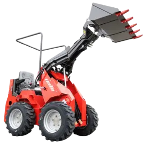 Small Mini Skid Steer Loader 500KG 1 Ton Mini Wheel Loader for  Skid Loaders Fast Delivery