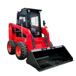 CE EPA Track Wheel Skid Steer Loader Diesel Engine 600KG Agricultural Skid Steer Loader  Crawler Mini Skid Steer Loader