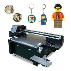 Automatic UV Inkjet Printer with Ricoh Print Head assembly line printer for Acrylic plastic metal wood
