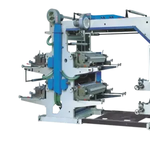 Automatic Flatbed Plate Flexo Inkjet Printer for Soft Bags with Core Bearing Component