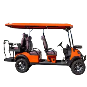 Road Street Legal 48V 72V Lithium Battery Carts Car Buggy 4 6 Seater Electric Golf Carts