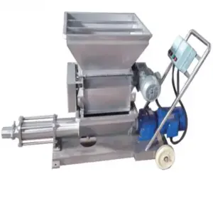 Large Commerical Scale Vibration Type Grape Stem Removing Machine With Screening And Roller Crushing Machine