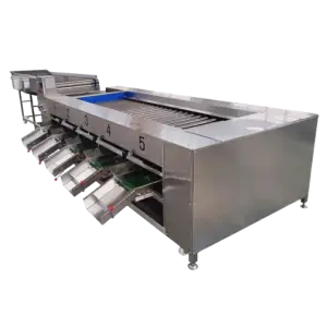Fruit and vegetable Grape Cherries Onion Potato Size Sorting Machine