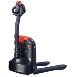 1-1.5 Ton Small Electric Pallet Stacker with Hydraulic Lifter 24V Versatile Pallet Jack for Stacking and Reclaiming