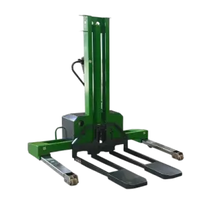 0.5t 1t 3300lbs Self Lifting Color Straddle Leg Self Loading Stackers for Van/Truck/Container