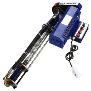 Multi-functional Putty Powder Cement Mortar Spray Machine with Various Spray Gun Heads Handheld Real Stone Spray Machine