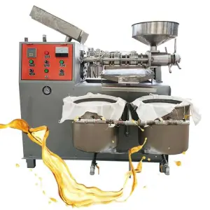 Small Business Oil Extraction Equipment Canola Castor Peanut Oil Cold  Press Machine