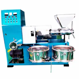 Canola Edible Oil Large Screw Press Machine Coconut Seed Mustard 6yl-130 Oil Pressers Machine with Filter Olive