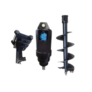 Auger Drive Unit Earth Drill Hydraulic Earth Auger for 10-15tons Excavator 12 Months 300-914mm 15000NM CE,SGS