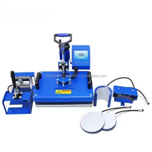 Plate Heat Press Machine  Sublimation Transfer Printing Round Ceramic Plate